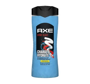 AXE SPORT BLAST ŻEL POD PRYSZNIC DLA MĘŻCZYZN 3IN1 400ML - Żele pod prysznic dla mężczyzn - miniaturka - grafika 1