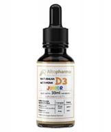 Witaminy i minerały - AltoPharma - Witamina D3 Junior 800IU Dla Dzieci 900 kropli- 30 ml - miniaturka - grafika 1