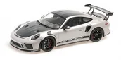 Samochody i pojazdy dla dzieci - Porsche 911 Gt3Rs (991.2) - 2019 - Silver W/ Weissach Package W/Wording W/ Black Wheels - miniaturka - grafika 1