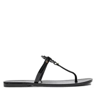 Klapki i japonki damskie - Japonki Tory Burch Mini Miller Flat Thong 51148678 Czarny - miniaturka - grafika 1