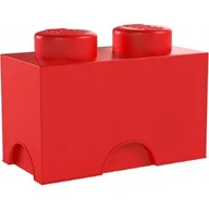 Pojemniki na zabawki - Lego Pojemnik 2 czerwony 4002 40021730 - miniaturka - grafika 1