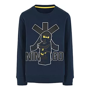 LEGO Bluza chłopięca Ninjago, Ciemny granatowy, 92 - Bluzy dla chłopców - miniaturka - grafika 1