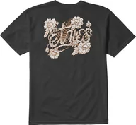 Koszulki męskie - t-shirt męski ETNIES SKULL FLOWERS TEE Black - miniaturka - grafika 1