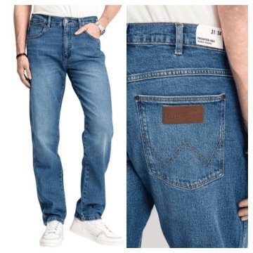 Wrangler Męskie Spodnie Jeansowe Frontier Seeing Double 112350808 W28 L32
