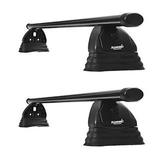 Summit SUP-058 Premium wielofunkcyjne drążki dachowe, czarna stal, zestaw 2 szt. - Bagażniki dachowe - miniaturka - grafika 1