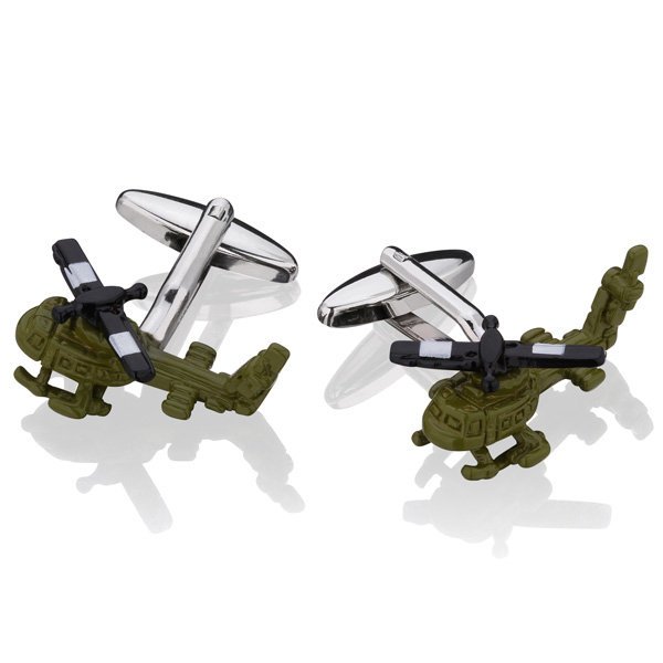 Spinki do mankietów X2 Helikopter UH-1