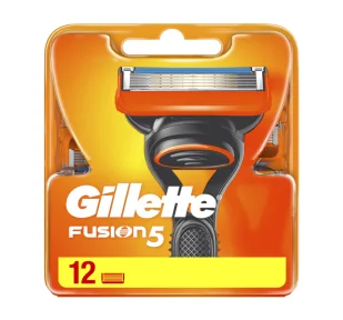GILLETTE FUSION 5 WKŁADY DO MASZYNKI 12 SZTUK - Maszynki do golenia i wkłady - miniaturka - grafika 1