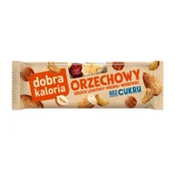 Batoniki - Baton Orzechowy Orzech Laskowy Migdał i Nerkowiec bez dodatku cukru 30g - Dobra Kaloria - miniaturka - grafika 1