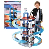 Tory, garaże, parkingi - KLEIN PARKING POZIOMOWY BOSCH SERVICE ZESTAW 5 POZIOMÓW GARAŻ + 2 AUTKA 3+ - miniaturka - grafika 1