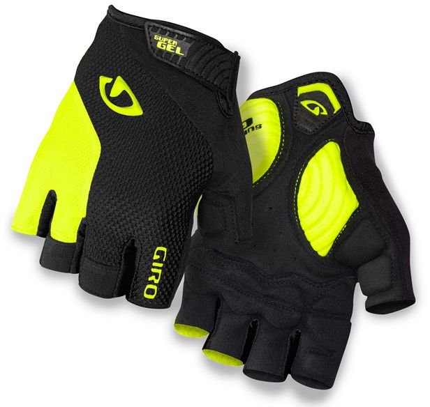 Giro Rękawiczki rowerowe Strade Dure SG black highlight yellow r. XL GR-7059115