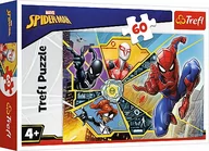 Puzzle - Trefl Puzzle 60 Spiderman - miniaturka - grafika 1