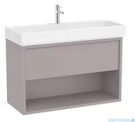Szafki łazienkowe - Roca Tura Unik zestaw szafka z umywalką 100x43x60 SZLACHETNY SZARY A852037559 - miniaturka - grafika 1