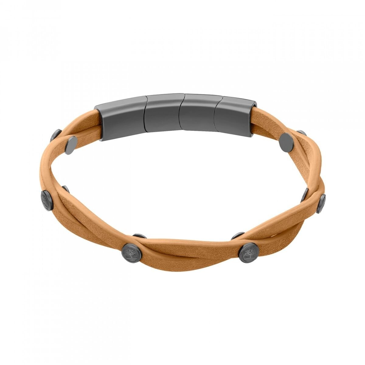 Bransoletka Męska Timberland TDAGB0002601 Ochra