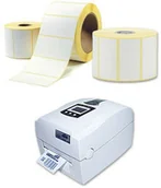 Etykiety samoprzylepne i bloki etykiet - Samoprzylepne etykiety 32x120 mm, 3000 szt., termo, rolka - miniaturka - grafika 1