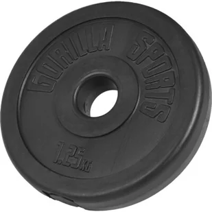 Gorilla Sports 1,25 kg Obciążenie Winylowe (100547-00006-0005) - Obciążenia - miniaturka - grafika 1