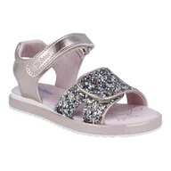 Buty dla dziewczynek - Richter Buty dziecięce, dziewczęce sandały Romea, Salmon/Gold, 33, łososiowy złoty, 33 EU - miniaturka - grafika 1