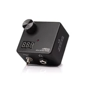 Pozostałe urządzenia kosmetyczne - Zasilacz do maszynek do tatuażu Arena AP-2 P1300-1, czarny - miniaturka - grafika 1