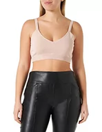 Kamizelki damskie - Pinko Damska kamizelka Mediani Top Punto Milano Tecni, N97_rosa-fumo Di Rosa, XXS - miniaturka - grafika 1