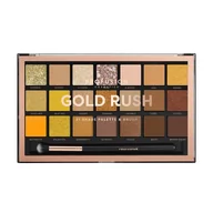 Cienie do powiek - Profusion Gold Rush Eyeshadow Palette paleta 21 cieni do powiek z pędzelkiem - miniaturka - grafika 1