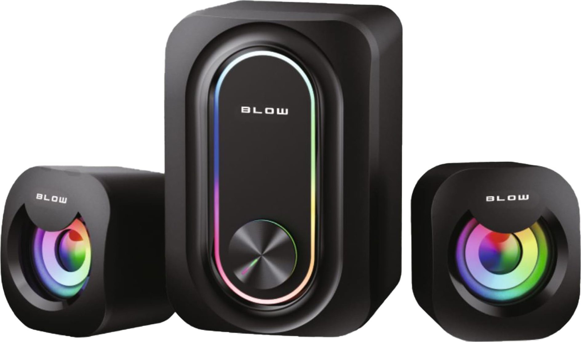 Głośniki komputerowe 2.1 gamingowe z subwooferem 66-399#