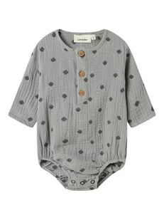 Lil Atelier Body "Koala" w kolorze szarym - Body dla niemowląt - miniaturka - grafika 1