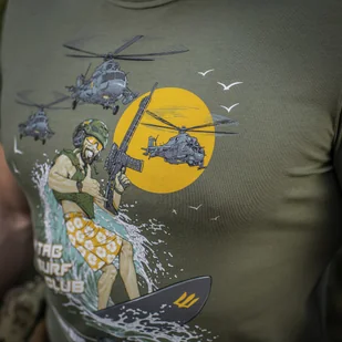 M-Tac - Koszulka Surf Club - Light Olive - 80062038 - Odzież taktyczna i umundurowanie - miniaturka - grafika 15