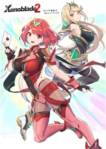 Plakat Anime Manga Xenoblade xb_072 A2 (custom)