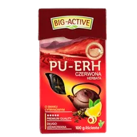 Herbata - Bio-Active pu-erh lemon 100g liściasta - miniaturka - grafika 1