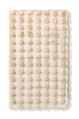 Dywaniki łazienkowe - Dywanik łazienkowy Bubbles 60x100 cm beżowy - miniaturka - grafika 1