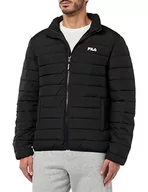 Kurtki męskie - FILA Butzbach Light Padded kurtka męska, czarny, S - miniaturka - grafika 1