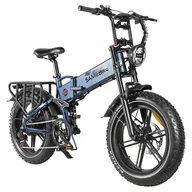 Rowery elektryczne - SAMEBIKE RS-A02 Electric Bike, Folding Off Road E-bike, 20*4 Inch Fat Tire, 48V 17Ah Battery, 1200W Motor - miniaturka - grafika 1