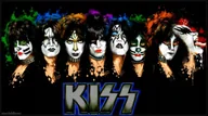 Podkładki pod mysz - PODKŁADKA POD MYSZ Nadruk 22x18 cm Kiss Zespół rockowy Hard Rock Prezent - miniaturka - grafika 1