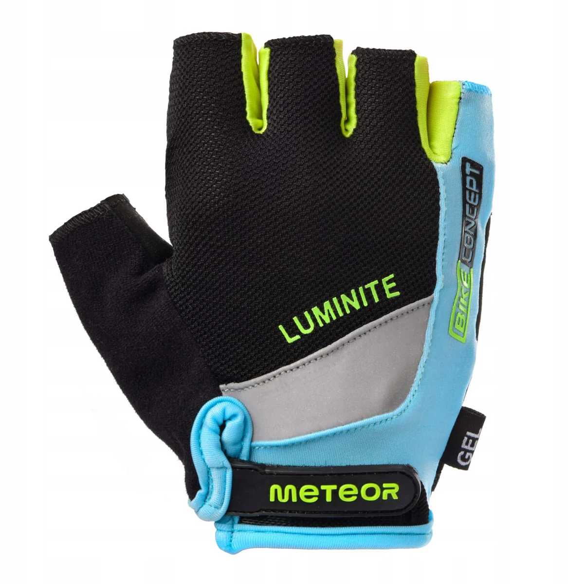 RĘKAWICZKI ROWEROWE NA ROWER KRÓTKIE METEOR GEL GX38 XXL żelowe elastyczne