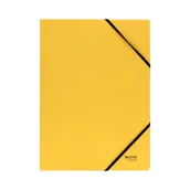 Teczki i skoroszyty - Teczka gumka A4 żółta Recycle Leitz - miniaturka - grafika 1