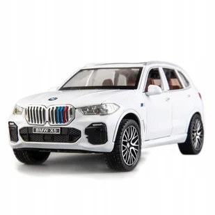 Bmw X5 Suv Metalowy Model Samochodu 1:24 Dźwięk Światło Biały White - Samochody i pojazdy dla dzieci Bmw X5 Suv Metalowy Model Samochodu 1:24 Dźwięk Światło Biały White - Samochody i pojazdy dla dzieci - miniaturka - grafika 1