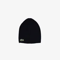 Czapki damskie - Lacoste męska czapka typu beanie - miniaturka - grafika 1