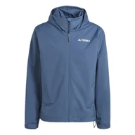Buty trekkingowe damskie - Kurtka z kapturem męska adidas TERREX MULTI RAIN.RDY niebieska IA1823-M - miniaturka - grafika 1