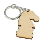 Dekoratorstwo - Brelok, figurka szachowa - skoczek - miniaturka - grafika 1