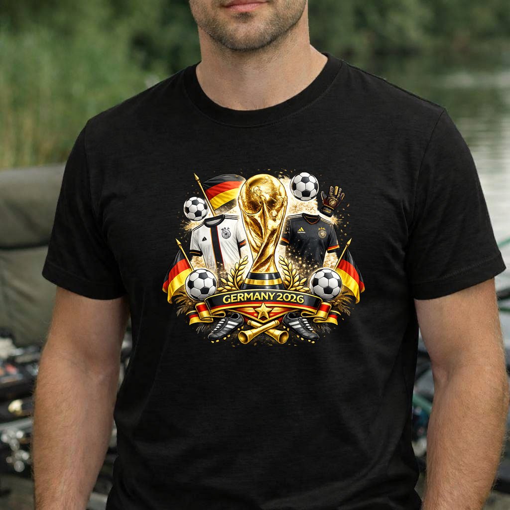Koszulka WORLD CUP 2026 NIEMCY GERMANY kolor czarny rozmiar S