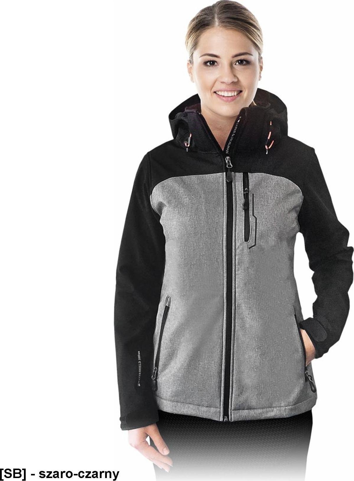 Leber&Hollman LH-LADYFUN - Damska kurtka ochronna z materiału SOFTSHELL 3XL
