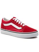 Trampki damskie - Vans Tenisówki Old Skool VN0A4BUUJV61 Czerwony - miniaturka - grafika 1