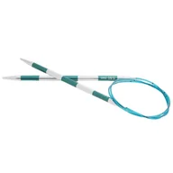 Pasmanteria - druty aluminiowe na żyłce 80 6,00mm KNITPRO SMART - miniaturka - grafika 1