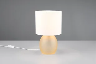 Vela lampa stołowa 1xE14 bursztynowa/biała 517900113 - Lampy stojące - miniaturka - grafika 1