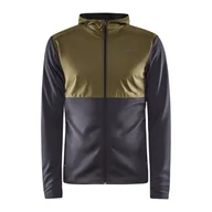 Bluzy męskie - Męska Bluza CRAFT ADV ESSENCE JERSEY HOOD JACKET M 1912454-671992 – Oliwkowy - miniaturka - grafika 1