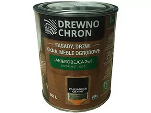 Drewno Chron Lakierobejca 2w1 Drewno Chron 0,8L kolor Palisander ciemny 2w1 0,8L Palisander ciemny - Lakiery do drewna - miniaturka - grafika 1