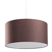 Lampy sufitowe - Beliani Lampa sufitowa wisząca - żyrandol brązowy oświetlenie ELBE - miniaturka - grafika 1