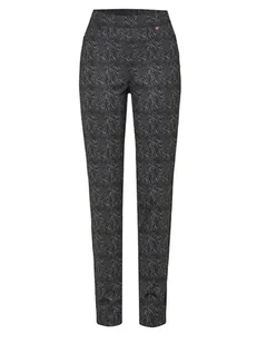 Relaxed by TONI Spodnie "Alice" w kolorze czarnym - Spodnie damskie - miniaturka - grafika 1