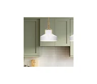 Lampy sufitowe - Quoizel QZ-BRECKEN-2P-AB-ABG - Żyrandol BRECKEN 2xE27/60W/230V złoty/dekor marmuru - miniaturka - grafika 1