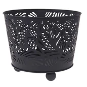 Paleniska ogrodowe - KMTP Palenisko ogrodowe  w kształcie kosza 39cm K-FB8200700-1 K-FB8200700-1 - miniaturka - grafika 1