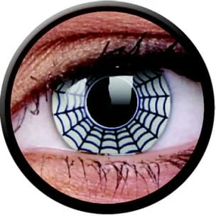 Maxvue Vision Crazy Lens - Spider, 2 szt moc 0.00 - Soczewki kontaktowe - miniaturka - grafika 1